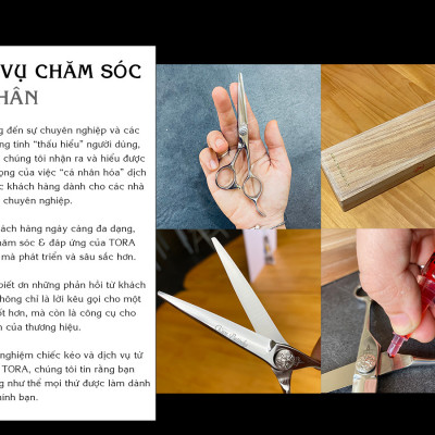 Kéo cắt tóc TORA NB-C65S