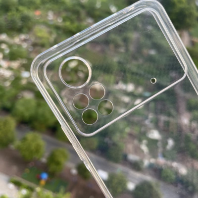 Ốp lưng silicon cho Xiaomi Poco X4 Pro 5G dẻo Gor Bảo vệ camera trong suốt Hàng nhập khẩu