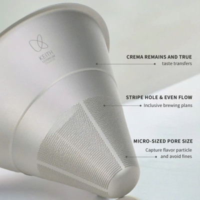 Bộ dụng cụ Pour-Over Coffee Kit Keith Ti3612