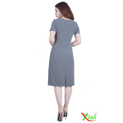 Đầm suông xếp ly ThoiTrangXinh gọn dáng DL501