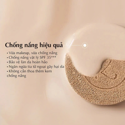 COMBO Phấn phủ kiềm dầu hoàn hảo KEILEI + Phấn nước đa năng 3 trong 1  KEILEI -  3 in 1 Radiance Cushion  KEILEI