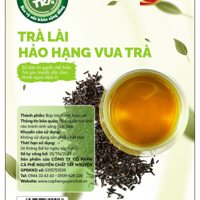 Trà Lài Hảo Hạng Vua Trà  - Túi 500gr