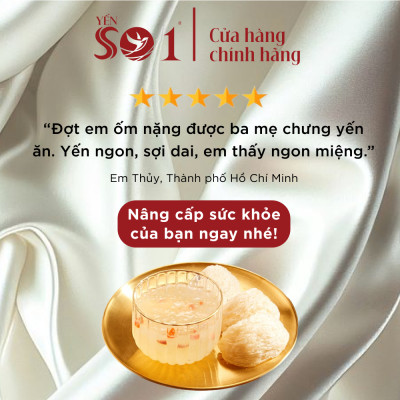 [Hộp 50gram ] Yến Số 1 Nhất Phẩm Hai Mặt Sợi, Yến Tươi Tinh Chế, Yến Sào Thật 100%