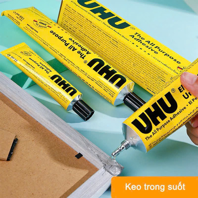 Keo Đa Năng Dán Vải, Mô Hình, Da, Kim Loại - Keo Trong Suốt, Mềm Dẻo 35ml