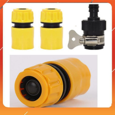 ️Evoucher Bộ dây vòi xịt nước rửa xe, tưới cây , tăng áp 3 lần, loại 7m, 10m 206701-2 đầu đồng, cút, +  túi đựng bút