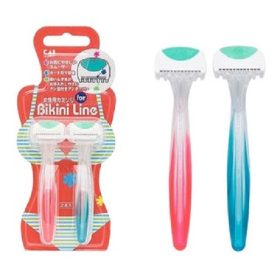 Dao Cạo Bikini Dành Cho Nữ Kai Line MTG-2B 011641 (Set 2 Cây)