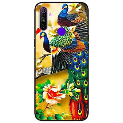 Ốp lưng dành cho Realme C3 mẫu Công Với Hoa