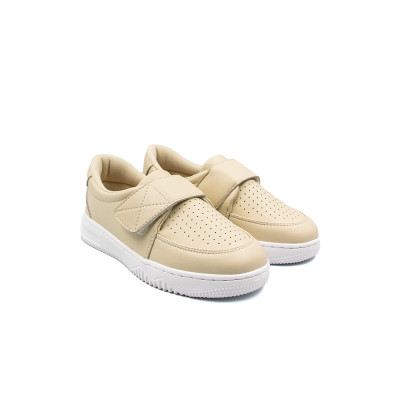 Giày Sneaker Nữ TOMOYO Da Microfiber Quai Dán TMW328