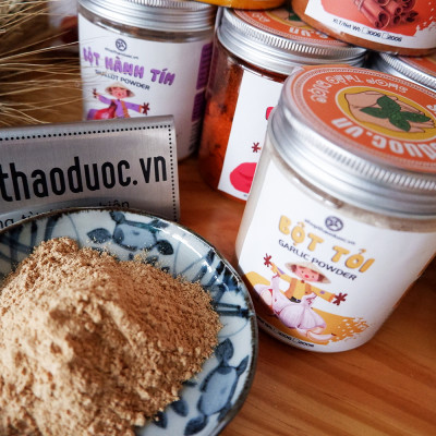 Bột Tỏi Sấy Lạnh Shopthaoduoc 100g - Bột Tỏi Nguyên Chất 100%