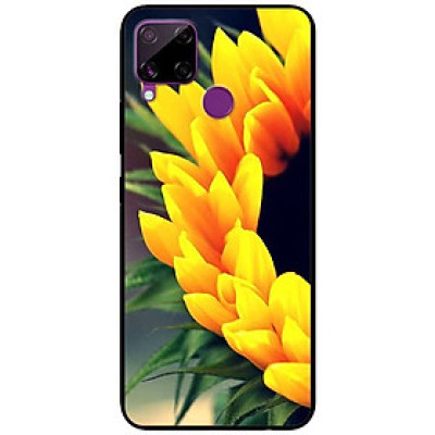 Ốp lưng dành cho Realme C15 mẫu Hoa Nửa Đóa