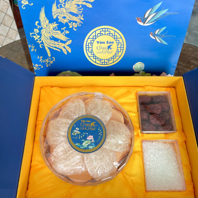 Yến Sơ Mướp [Thiên Gia Phúc] 50g - Tặng kèm đường phèn, táo đỏ, hạt chia