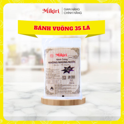 Combo 1 - Bộ bánh tráng không nhúng nước Mikiri 35 lá và mắm nêm pha sẵn 230gr