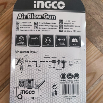 SÚNG THỔI KHÍ NÉN INGCO ABG031-3 - HÀNG CHÍNH HÃNG