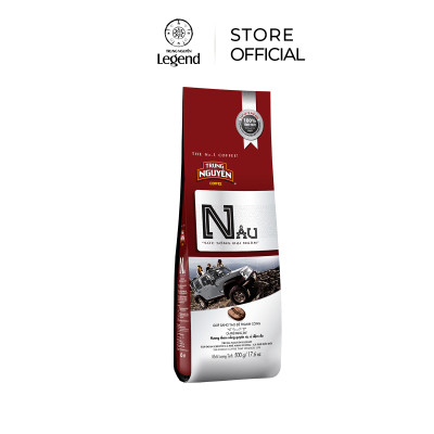 Cà Phê Trung Nguyên Legend Chữ N Nâu Sức Sống - Bịch 500gr - Cà Phê Rang Xay Pha Phin Dịu Nhẹ, Vị Cân Bằng, Đắng Vừa