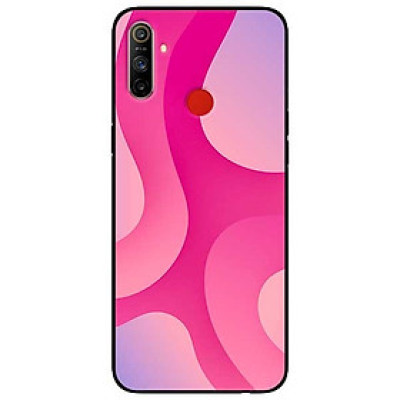 Ốp lưng dành cho Realme C3 mẫu Họa Tiết Đỏ Cam