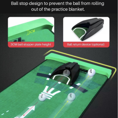 Thảm tập putting Golf chính hãng PGM mã TL018 thảm nhung