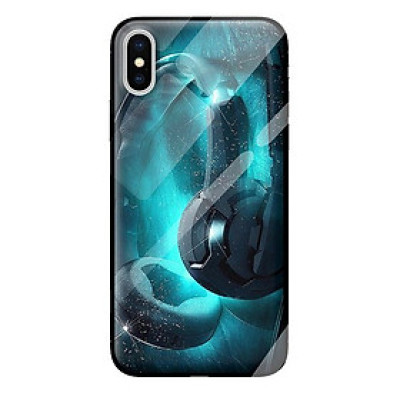 Ốp kính cường lực cho iPhone X mẫu MUSIC 1 - Hàng chính hãng