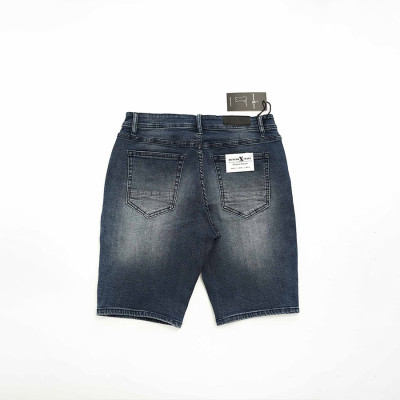 Quần Short Jeans Nam Cao Cấp HUNTER X-RAYS S35 Form Slimfit Màu Xanh S35