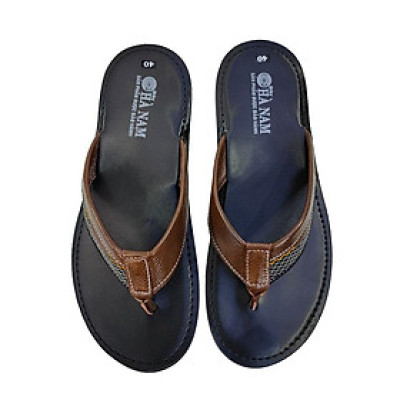 Dép Xỏ Ngón Nam Da Bò Thật TiTi ĐÔ Cao Cấp DNA2198