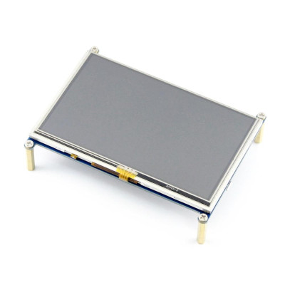 Màn hình cảm ứng điện dung 5 inch Màn hình LCD HD 800 × 480 Waveshare 10563 