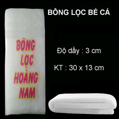 2 Xốp Lọc 90x30cm &  Bông Lọc 60x13cm | Vật Liệu Lọc Nước Hồ Cá Hiệu Quả
