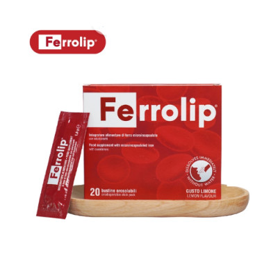 Combo 2 hộp Sắt Ferrolip cho bà bầu và người thiếu máu