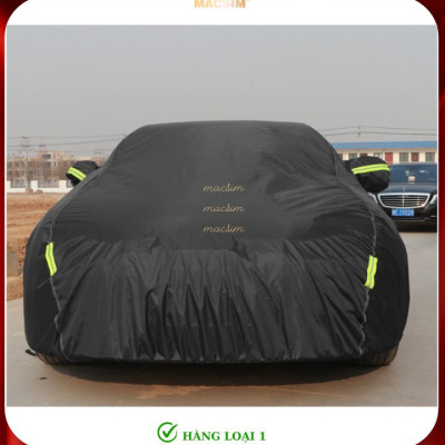 Bạt phủ ô tô thương hiệu MACSIM dành cho Toyota rush - màu đen- bạt phủ trong nhà và ngoài trời