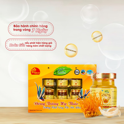 Đông Trùng Hạ Thảo Yến HT Thiên Ân - Hộp 6 Hũ