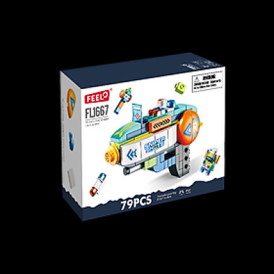 FEELO - 1167 - Lắp Ráp Súng Biến Hình (79 Chi Tiết)