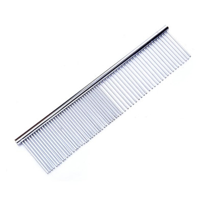 Size Lớn (Dài 19cm, rộng 5cm) - Lược Chải Lông Gỡ Rối Cho Chó Mèo Petcomb - Chất Liệu Inox Không Gỉ