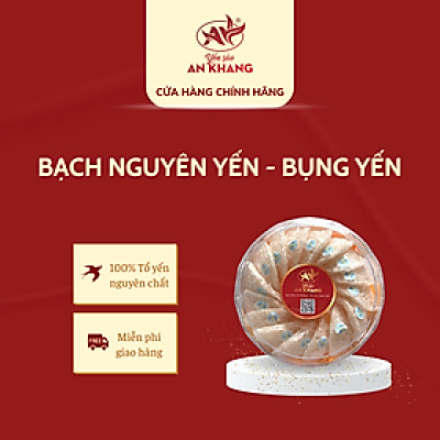 Bạch Nguyên Yến - Bụng yến 100g