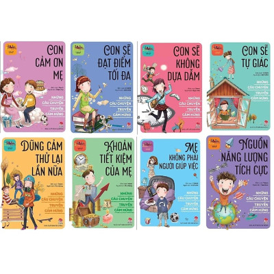 Những câu chuyện truyền cảm hứng - I will be better - Bộ 8 cuốn- Sách kỹ năng cho học sinh Tiểu học và THCS