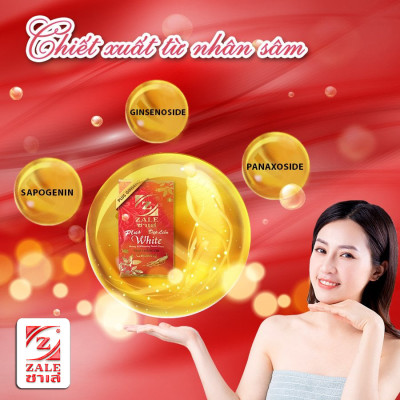 1 Hộp Kem Dưỡng Trắng Da Z ZALE ĐỎ NHÂN SÂM 6g Tẩy Nám Tàn Nhang Che Khuyết Điểm - HỘP 24 HỦ