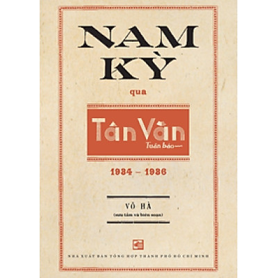Sách - Nam Kỳ qua Tân Văn tuần báo TH