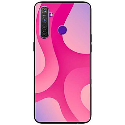 Ốp lưng dành cho Realme 6i mẫu Họa Tiết Đỏ Cam