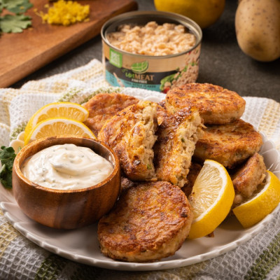 [Chay] Cá Ngừ Chay Xắt Lát Ngâm Muối 180g - Nhập Khẩu Từ Philippines