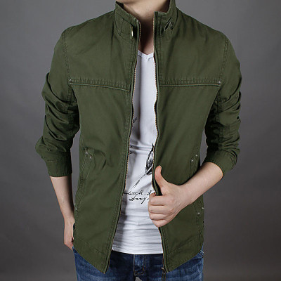 Áo khoác kaki nam 2 lớp dày dặn thời trang SITAKI cao cấp AKK17