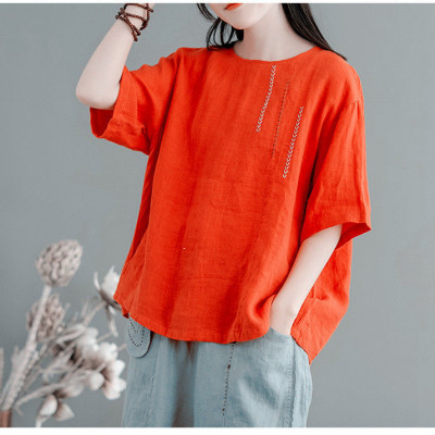 Áo kiểu nữ form rộng fullsize M đến 2XL, áo đũi nữ thêu hoa họa tiết dễ mix đồ