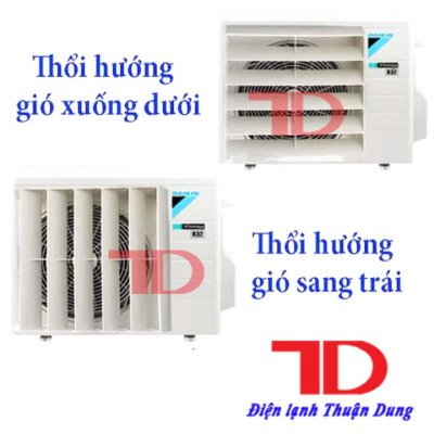 Chuyển hướng gió bằng sắt hoặc nhựa cao cấp, mặt nạ dành cho cục nóng điều hoà