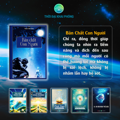 Bộ sách CHUYỂN THẾ - Bộ 6 cuốn sách bìa cứng - Tác giả Trần Thế Công - NXB Tri Thức