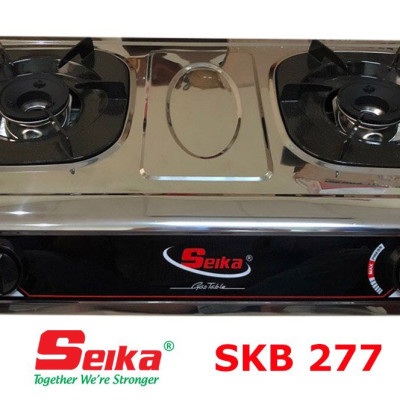Bếp Gas Đôi Toàn Thân Inox Seika SKB277 - Hàng Chính Hãng