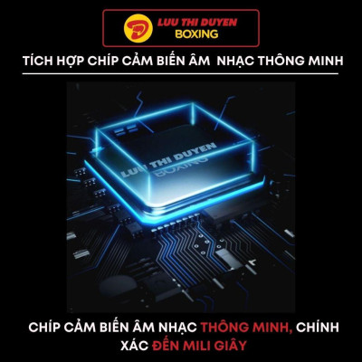Máy đấm boxing theo nhạc Lừu Thị Duyên Boxing - Cảm biến âm nhạc - Phiên bản LIFE STYLE