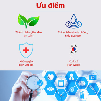 [Chai 100ml] Dầu nóng Hàn Quốc xoa bóp massage Antiphlamine