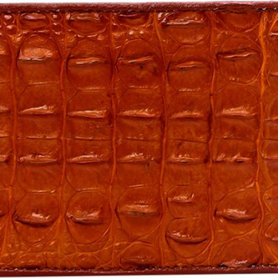 Ví Nam Da Cá Sấu Nguyên Con Huy Hoàng HT2206 (12.5 x 10 cm) - Vàng