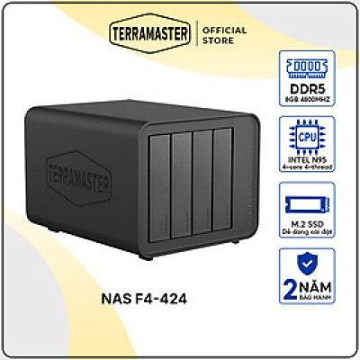 Ổ cứng mạng NAS TerraMaster F4-424 Hàng chính hãng