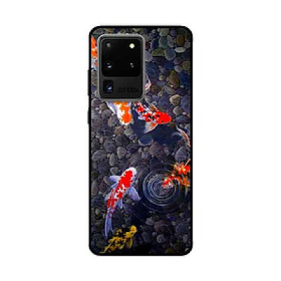 Ốp Lưng Dành Cho Samsung Galaxy S20 Ultra mẫu Cá Chép Sống Động - Hàng Chính Hãng