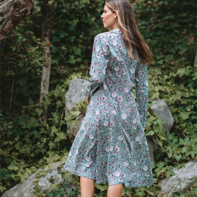 Maxi Sơ Mi Cotton Isla Bonita