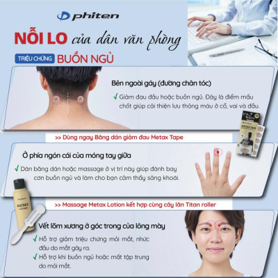 Băng Dán Cơ Phiten Titanium Power Tape 6 miếng PT623000