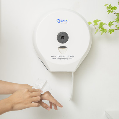 Combo 10 cuộn giấy vệ sinh lớn An Khang AKC500 hai lớp loại 500gr