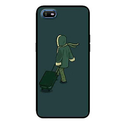 Ốp Lưng in cho Oppo A1K Mẫu Chàng Xách Vali - Hàng Chính Hãng
